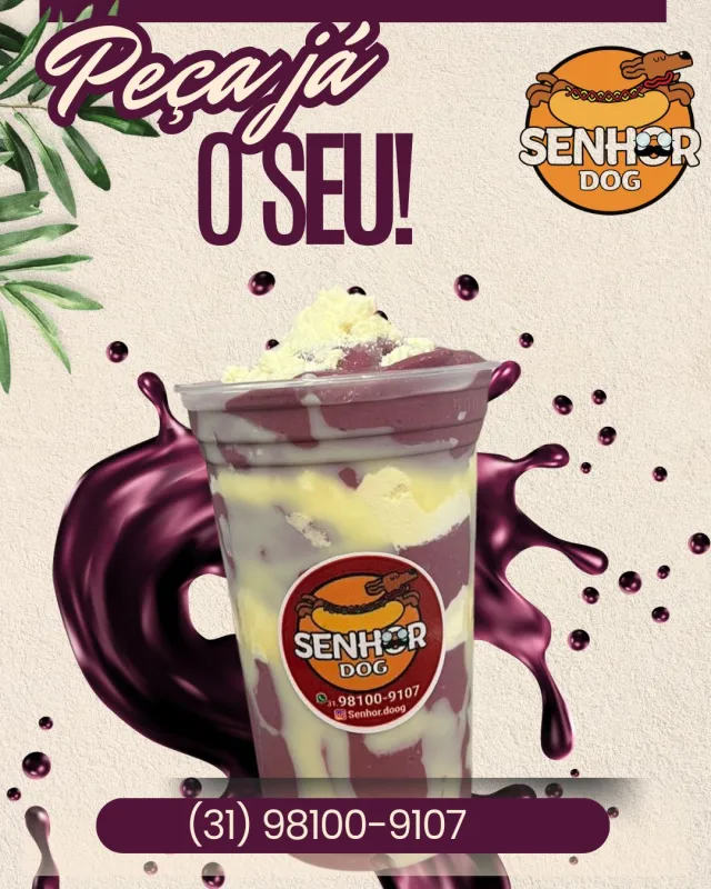 Vitamina de Açaí 700ml